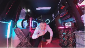 「MOROHA × Spotify on PlayStation」のワンシーン。