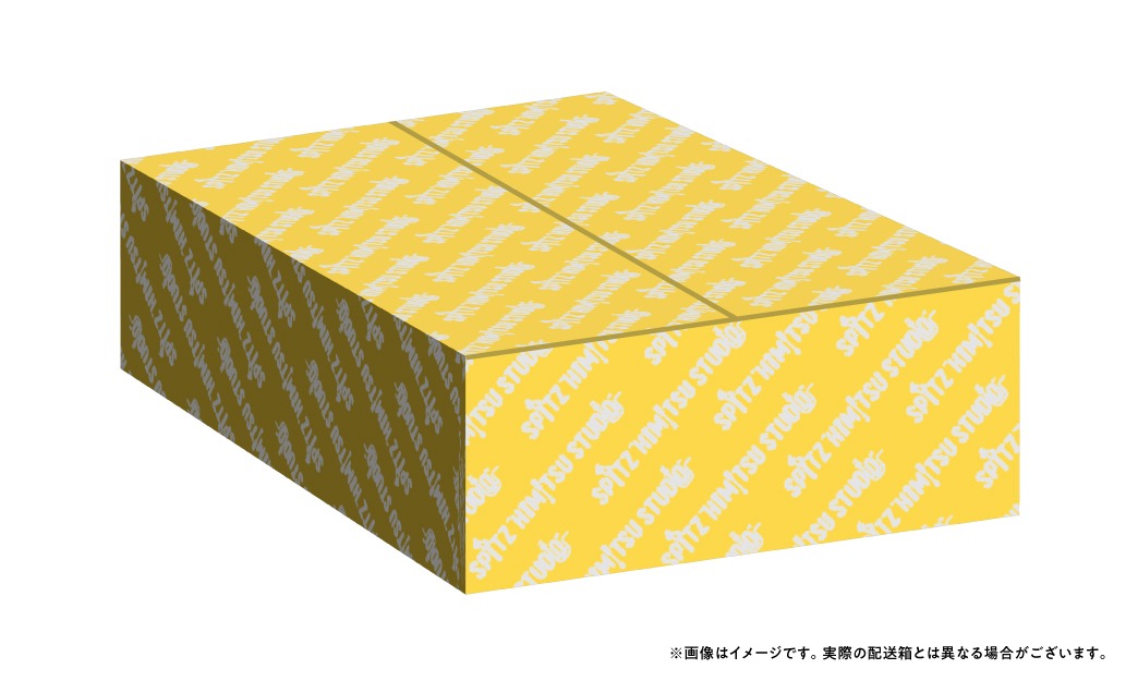 スピッツ「ひみつスタジオ」UNIVERSAL MUSIC STORE限定盤配送ボックス イメージ