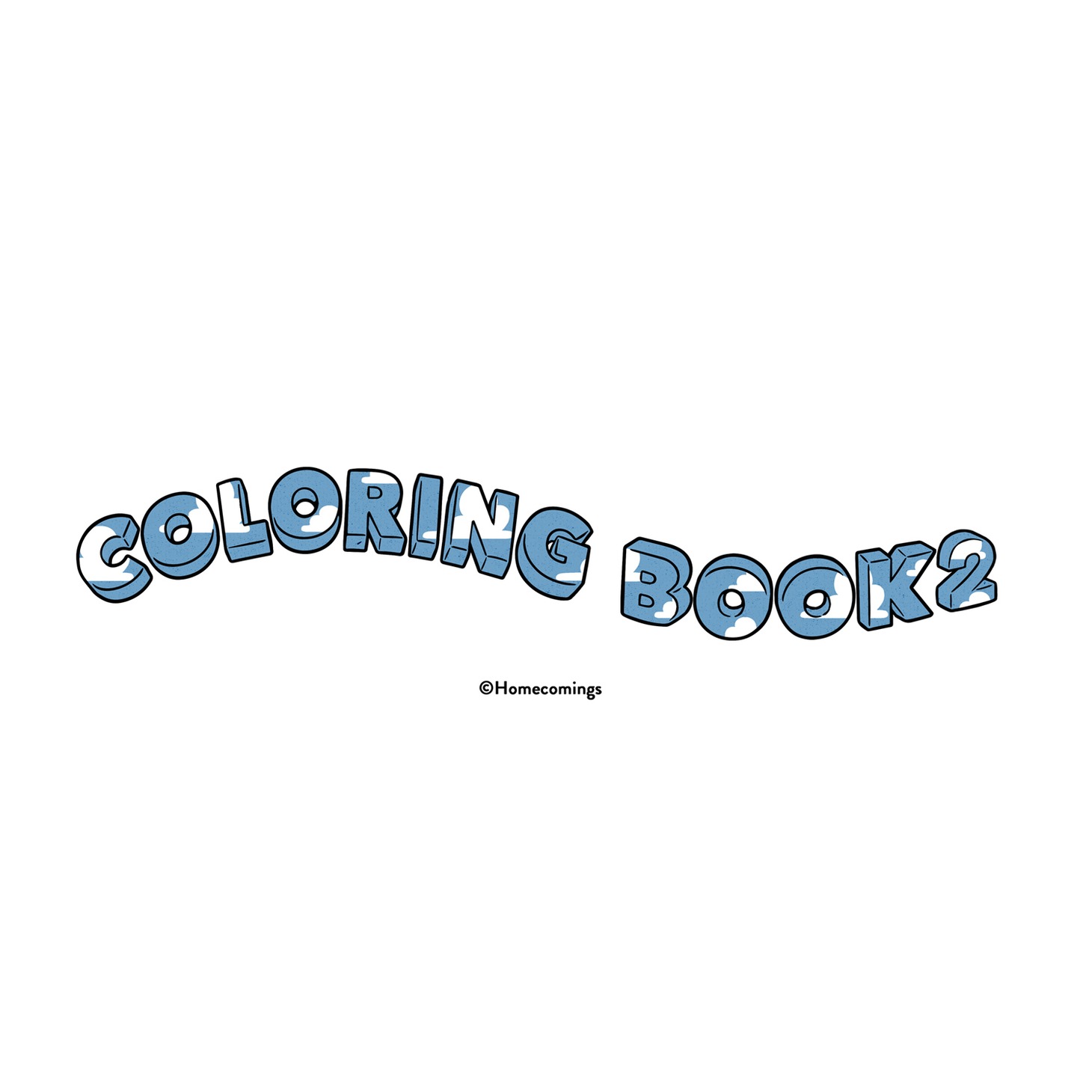 Homecomings「COLORING BOOK Vol.2 ～New Neighborsの世界～」ロゴ