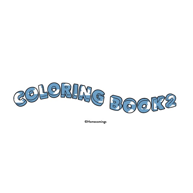 Homecomings「COLORING BOOK Vol.2 ～New Neighborsの世界～」ロゴ