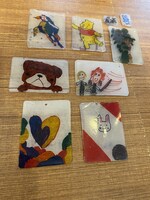 なまこちゃんがチョイスしたプラ板たち。