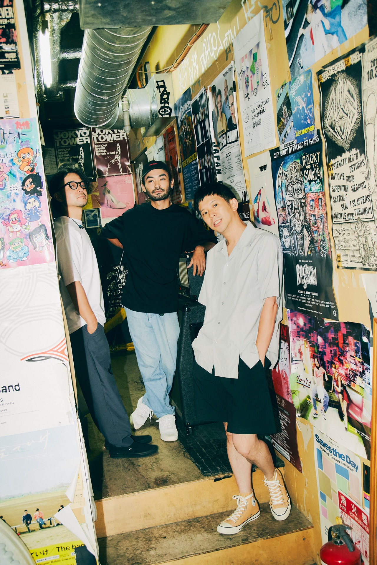 Keishi Tanaka、小宮山純平、田口恵人。