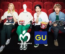 Mrs. GREEN APPLE×GU コラボコレクションビジュアル