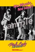ピンク・レディーの「NO MUSIC, NO IDOL?」ビジュアル。