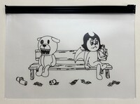 「RETURN TO THIRD MOVEMENT! Vol.4 2023.01.29 at KT Zepp Yokohama」「Booty call」同時購入特典「バスター君&レッドバット君クリアポーチ」