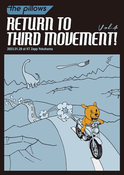 the pillows「RETURN TO THIRD MOVEMENT! Vol.4 2023.01.29 at KT Zepp Yokohama」ジャケット