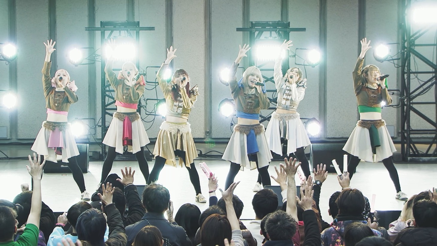 豆柴の大群「MUST GO」ライブ映像より。