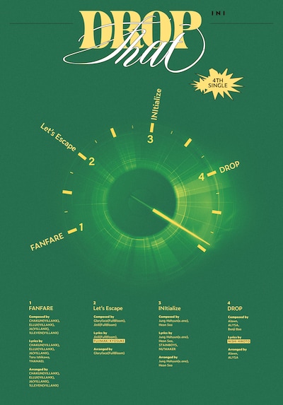 INI「DROP That」トラックリスト