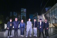 「Technics presents "Connect" Online Live Season2 Vol.3 KREVA」出演者たち。（撮影：高田梓）