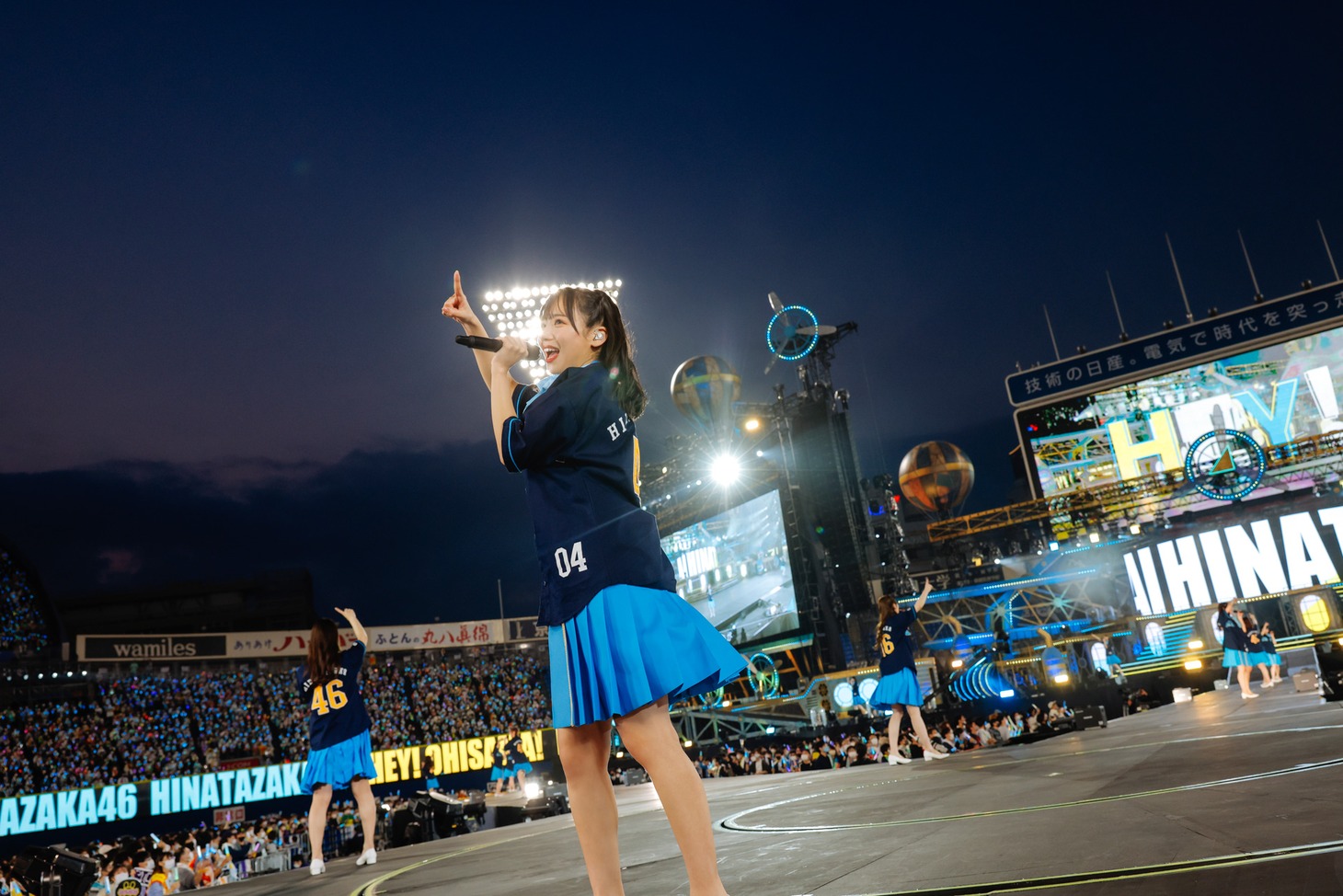 日向坂46「4周年記念MEMORIAL LIVE ～4回目のひな誕祭～」の様子。（撮影：上山陽介）