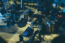 蓮沼執太と小山田圭吾。（撮影：後藤武浩）