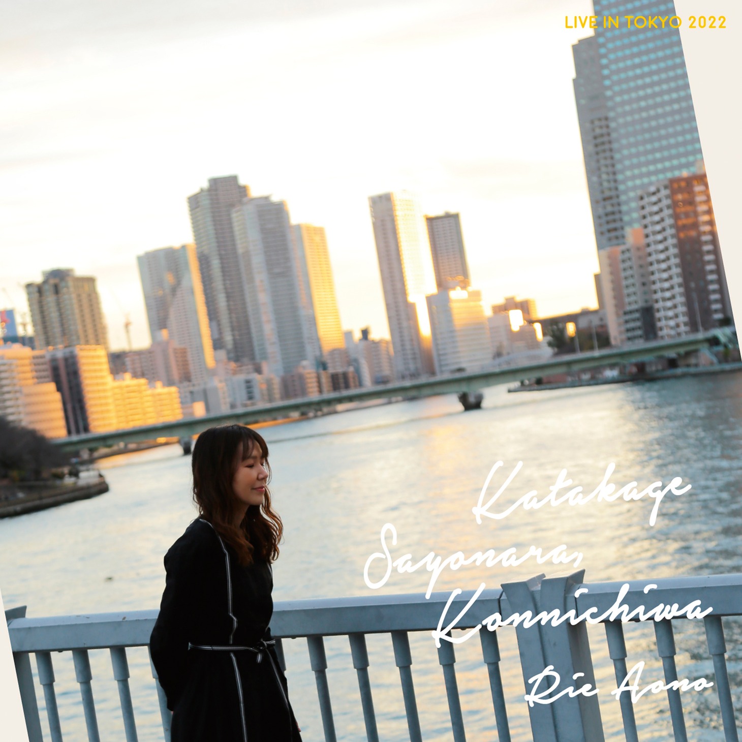 青野りえ「片影 / さよなら、こんにちは」配信ジャケット