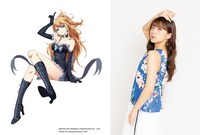 左から星空カリナ、三森すずこ。