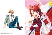 左から星空エイタ、莉犬（すとぷり）。