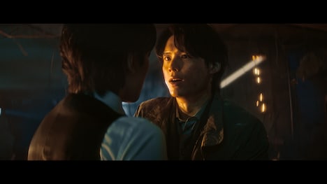 「フェットチーネグミ」シリーズのテレビCM「変わっちまった」編より。