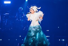 MISIA「Yakult presents 25th Anniversary MISIA THE GREAT HOPE」有明アリーナ公演の様子。