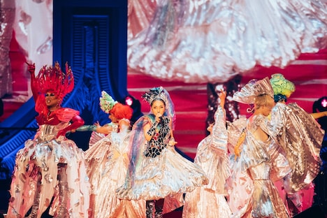 MISIA「Yakult presents 25th Anniversary MISIA THE GREAT HOPE」有明アリーナ公演の様子。