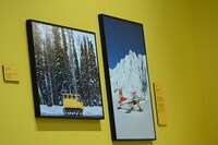「ウェス・アンダーソンすぎる風景展」に展示されている写真。