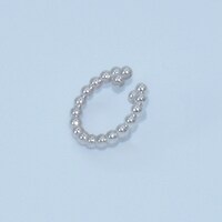 Over Excellentコラボレーション ジュエリーライン ドットイヤーカフ（シルバー）