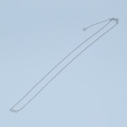 Over Excellentコラボレーション ジュエリーライン スリードットダイヤネックレス（シルバー）