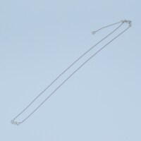 Over Excellentコラボレーション ジュエリーライン スリードットダイヤネックレス（シルバー）