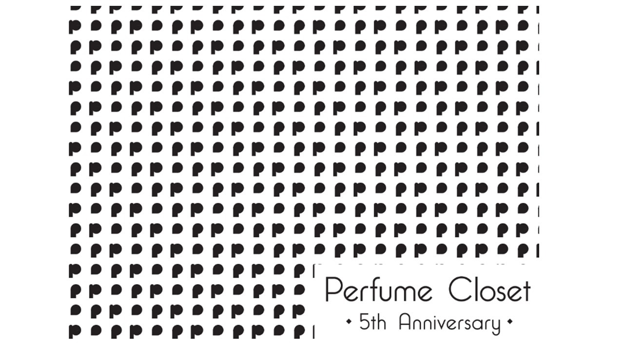 「Perfume Closet」コラボレーションメニュー購入者特典のペーパーランチョンマット。