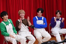 左からタクヤ、マサヒロ、カイ、リョウガ。