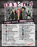 「Dizzy Sunfist "PUNK ROCK PRINCESS" TOUR 2023-24」フライヤー画像