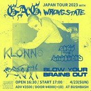 「GAG JAPAN TOUR 2023」東京公演のフライヤー。