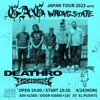 「GAG JAPAN TOUR 2023」神奈川公演のフライヤー。