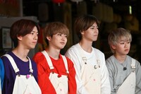 左からリョウガ、ユーキ、タカシ、シューヤ。