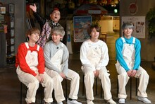 左からユーキ、シューヤ、タカシ、アロハ。