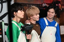 左からタクヤ、マサヒロ、カイ。