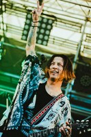 Dragon AshのKj（Vo, G）。