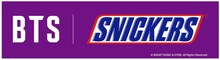 BTS スニッカーズのビジュアル。