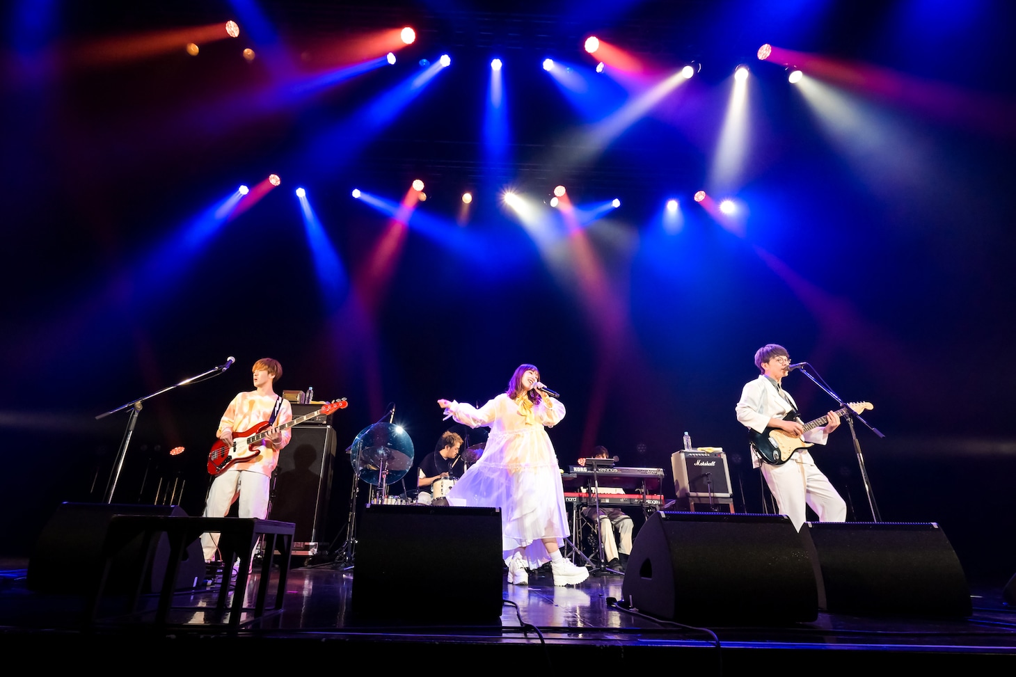 「音楽とビールの力で日本を元気に！サントリー生ビール新発売記念ライブ」よりフレンズ。（撮影：ハヤシマコ）