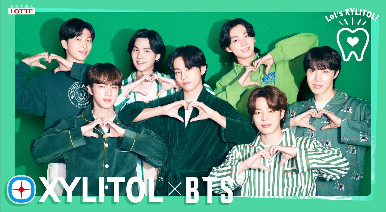 BTS ❣️ロッテ キシリトールパネル♡ BTSデザインキシリトールガムが新ビジュアルで登場