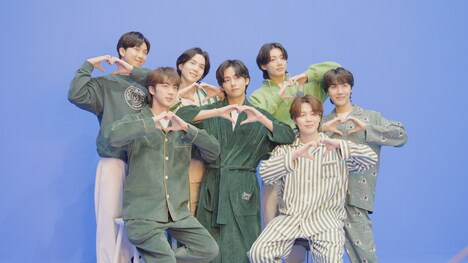 撮影メイキングより。