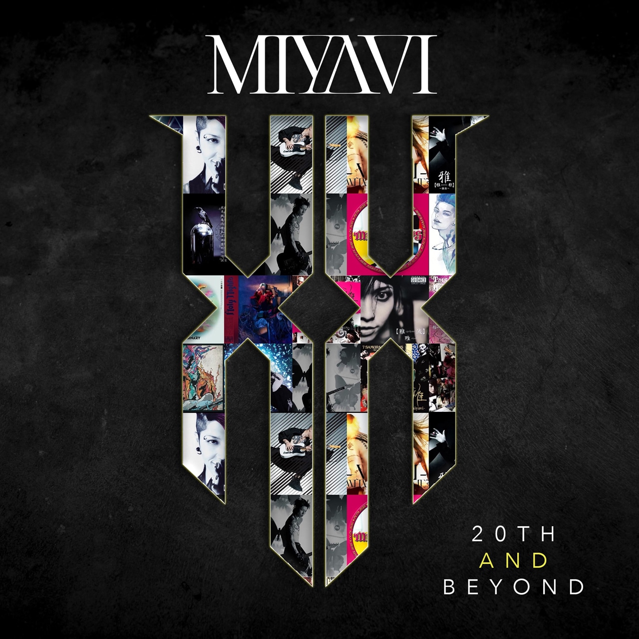 「MIYAVI 20th & Beyond」ロゴ
