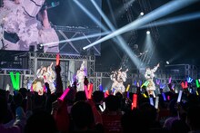 「#ババババンビ 4大都市ツアー『馬鹿騒ぎ天下布武』」最終公演の様子。