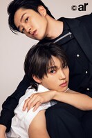 上から森田美勇人（7ORDER）、安井謙太郎（7ORDER）。