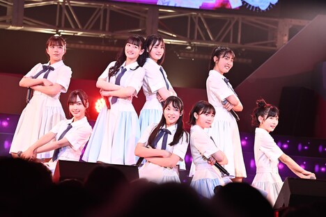 STU48の課外活動ユニット・MiKER!。(c)STU