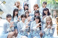 ≠MEと「銀座の天使」像。