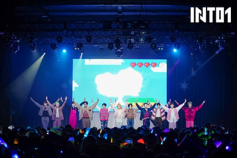 「INTO1 "GROWN UP" FANMEETING in TOKYO」の様子。