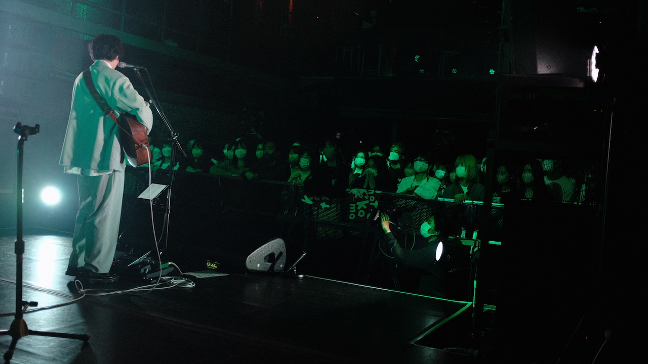 上野大樹メジャーデビュー記念ライブより「新緑」映像公開