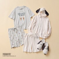 「PEANUTS meets GELATO PIQUE」のアイテム。(c)2023 Peanuts Worldwide LLC