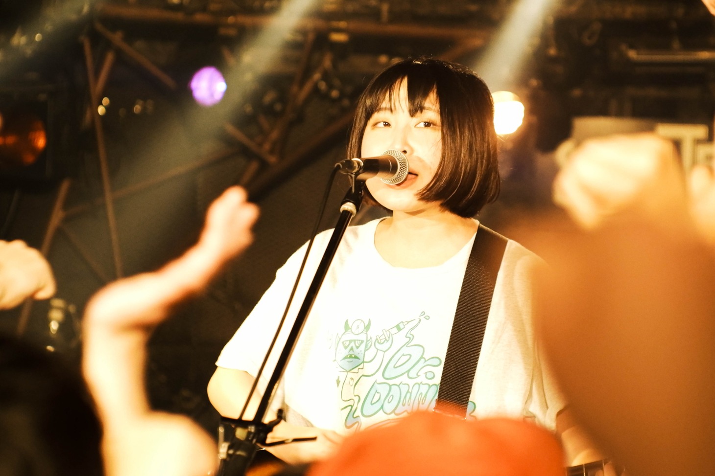 有明（Vo, G / レイラ）（Photo by Mizuki Fukui）