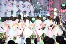 超ときめき♡宣伝部「ときめき♡春の晴れ舞台2023」の様子。