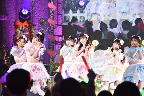 超ときめき♡宣伝部「ときめき♡春の晴れ舞台2023」の様子。