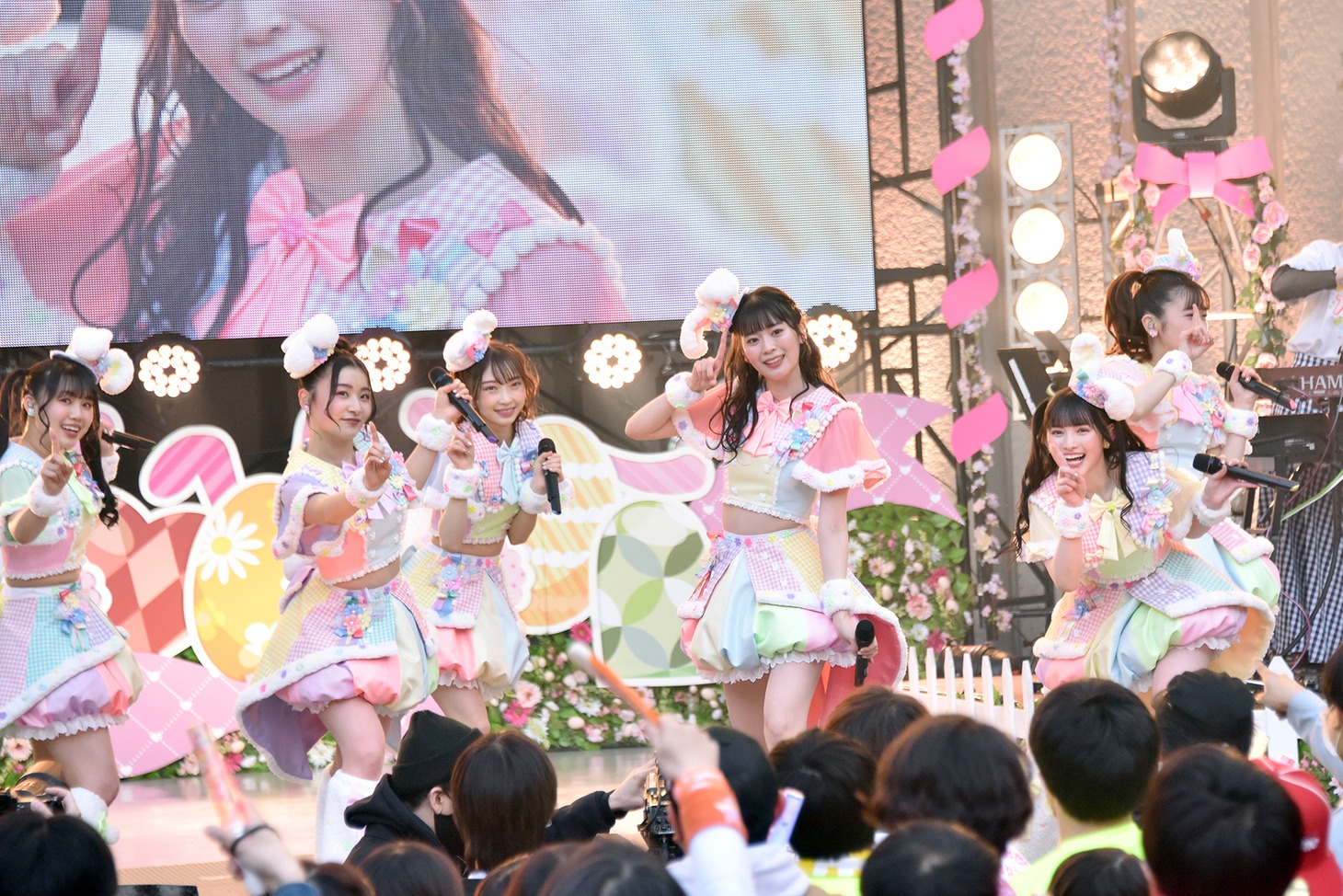 超ときめき♡宣伝部「ときめき♡春の晴れ舞台2023」の様子。